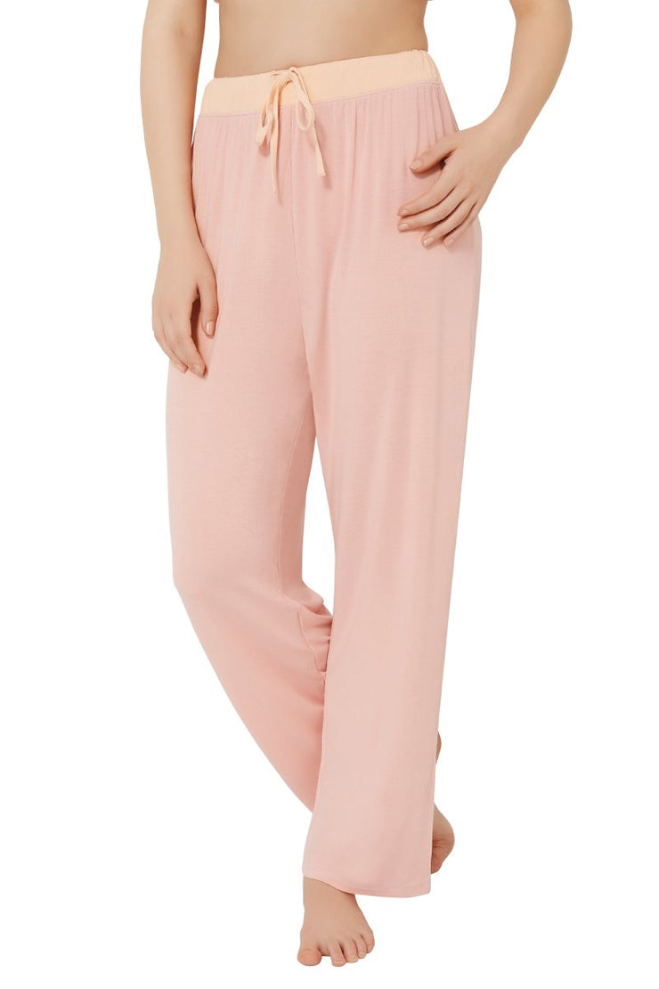 Comfy Cotton Pyjama Bottom M / Light Coral - amanté Sleepwear