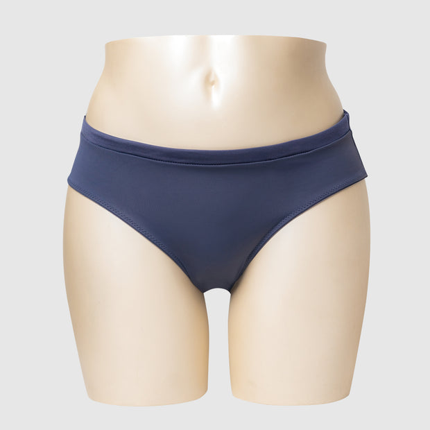 Satin Edge Panty S / Odessey Gray - amanté Pantie