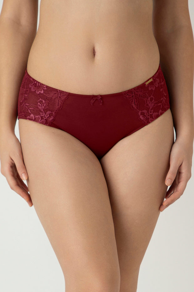 Luxe Support Panty L / Windsor Wine - amanté Panty