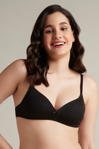 Smooth Style Bra 32B / Black - amanté Bra thumbnail 1
