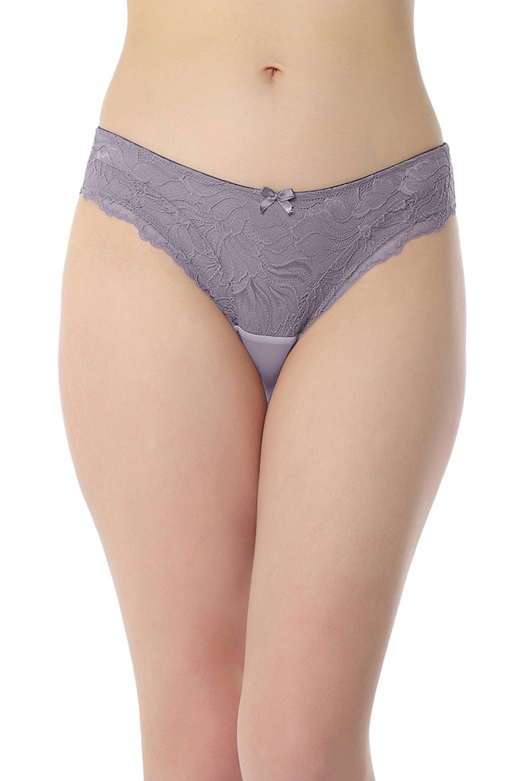 Elegance Brazilian Panty S / Gray Ridge - amanté Panty
