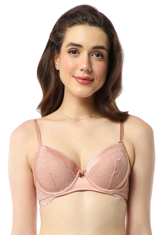 Eternal Bliss Demi Bra 32B / Mellow Rose - amanté Sleepwear