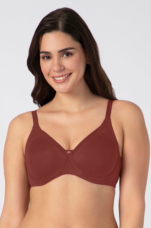 Chic Contour Minimizer Bra 40C / Caramal Nude - amanté Bra