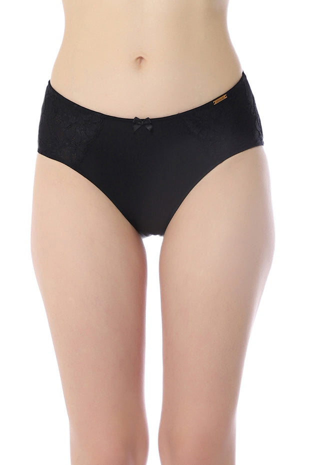 Luxe Support Panty S / Black - amanté Panty