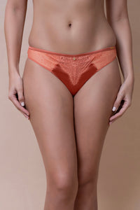 Amore Lace Thong XL / Copper Coin - amanté Panty thumbnail 1
