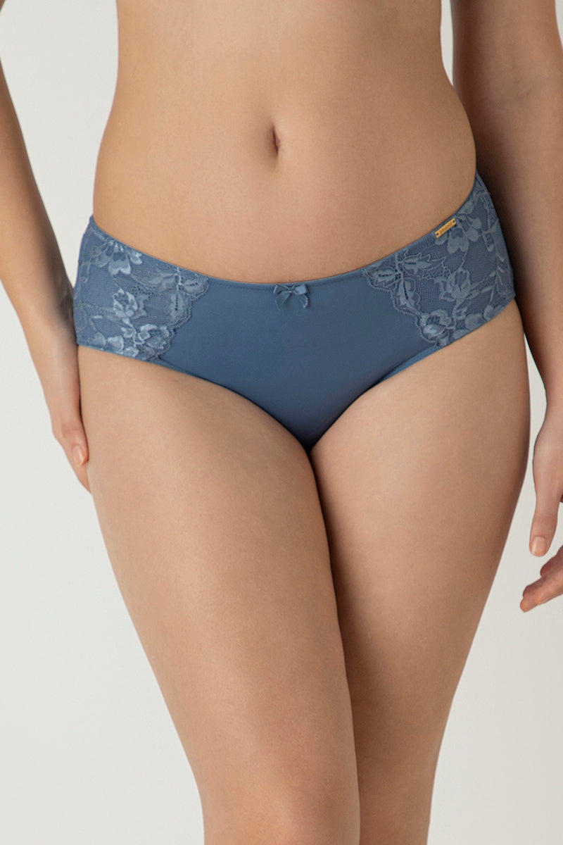 Luxe Support Panty L / Moonlight Blue - amanté Panty - Image 1 of 3