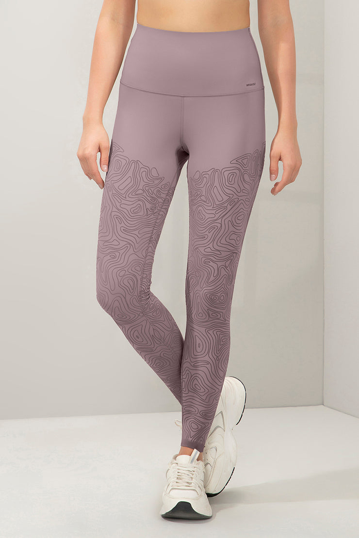 Energize Aerochic Leggings S / Quail - amanté Sportswear