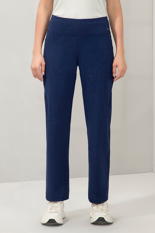 Flaunt Flared Travel Pants S / Medieval Blue - amanté Athleisure