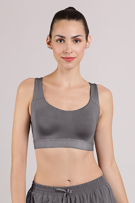 Elements Sports Bra S / Volcanic Glass - amanté Sportswear