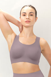 Energize Aerochic Sports Bra S / Quail - amanté Sportswear