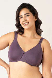 Mystic Curves Minimizer Bra 34C / Vintage Violet - amanté Bra thumbnail 1