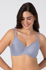 Chic Contour Minimizer Bra 40C / Soft Gray - amanté Bra
