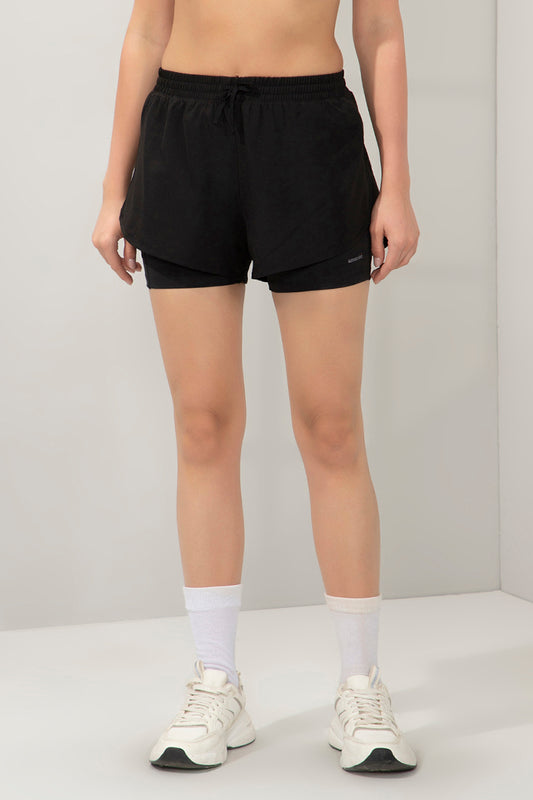 Energize Active Shorts S / Black - amanté Sportswear