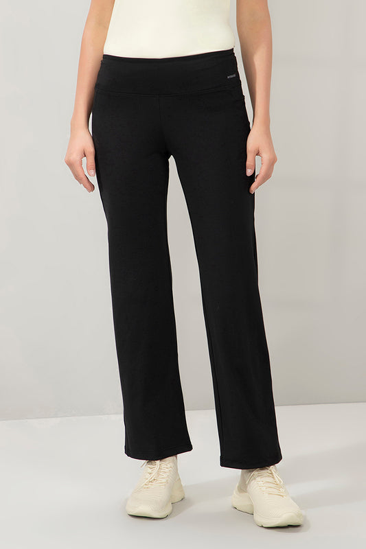 Flaunt Flared Travel Pants S / Black - amanté Athleisure