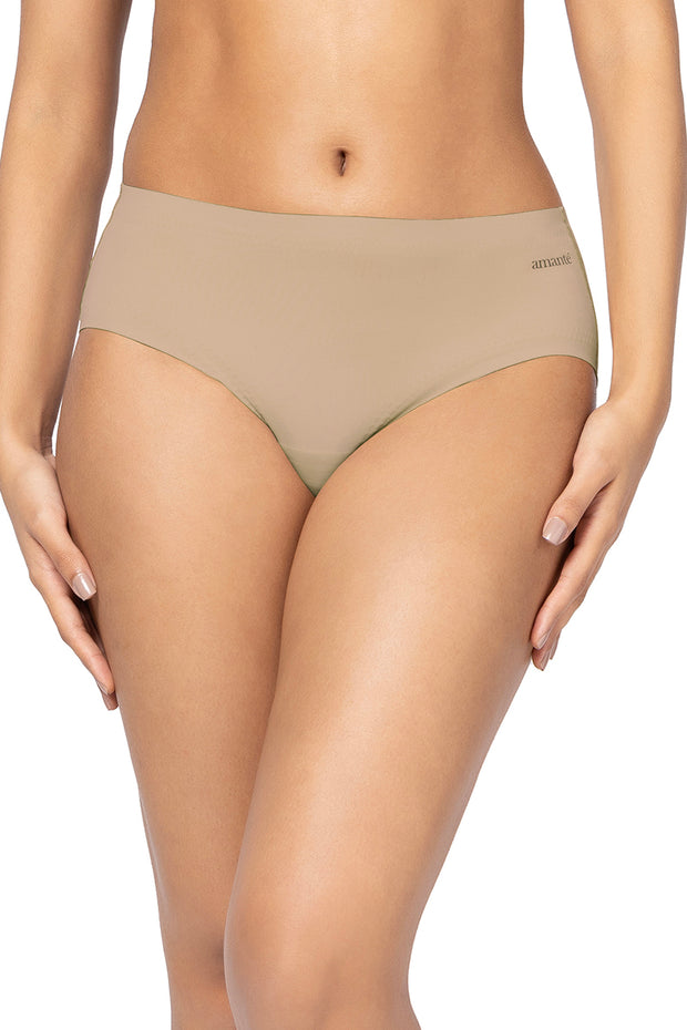 Invisi Fit Hipster S / Hazelnut - amanté Panty