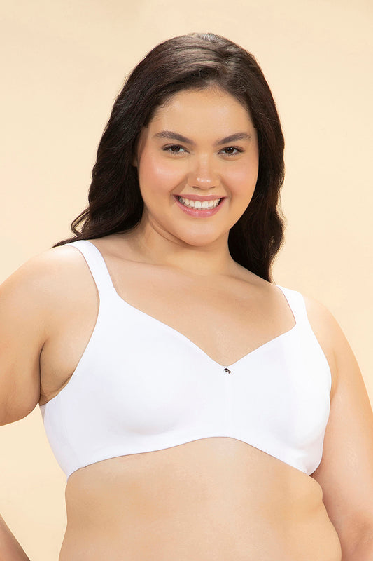 Sophistique Ease Bra 34C / White - amanté Bra