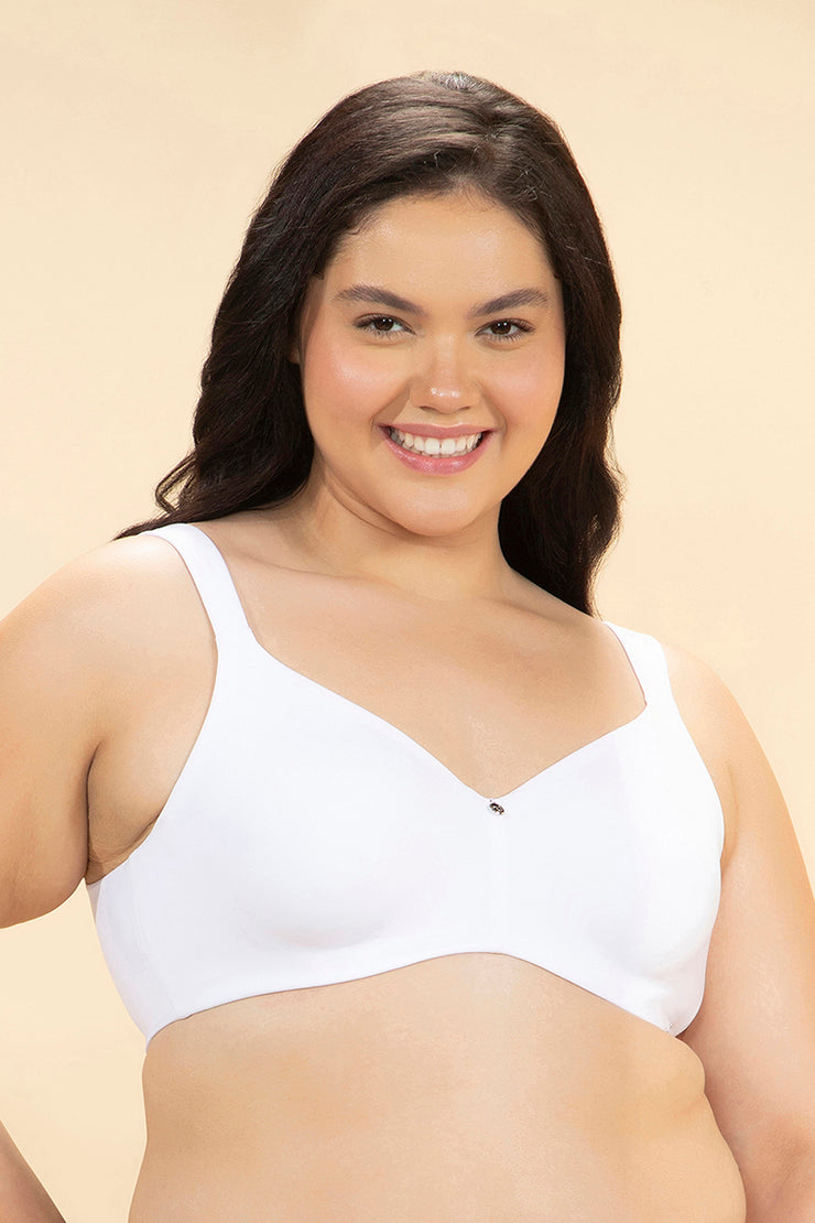Sophistique Ease Bra 34C / White - amanté Bra