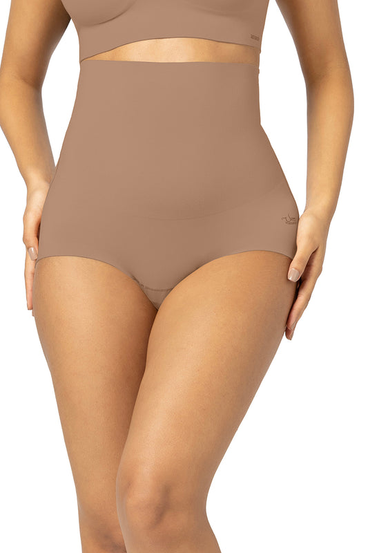 Refine Shape Brief M / Macaroon - amanté Shapewear