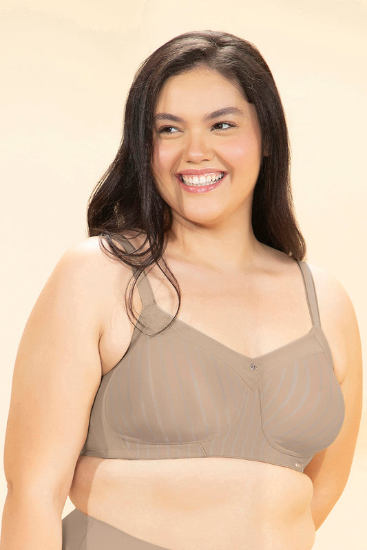 Contoured Comfort Support Bra 34C / Seasame - amanté Bra