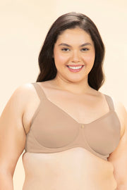 Delight Minimizer Bra 34C / Hazelnut - amanté Bra