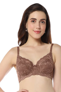 Luxe Support Bra 34B / Nutmeg - amanté Bra thumbnail 1
