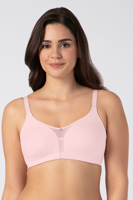 Chic Smooth Minimizer Bra 40C / Pink Dogwood - amanté Bra