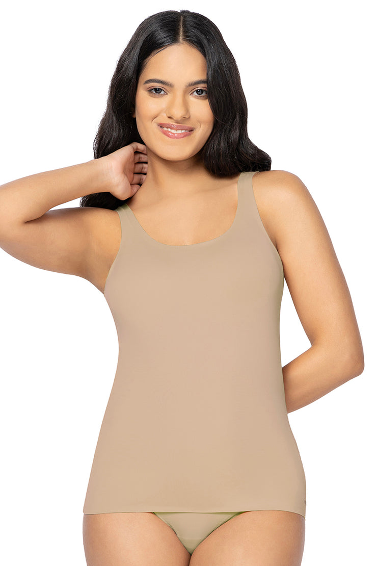 Invisi Fit Tank Top S / Hazelnut - amanté Liners