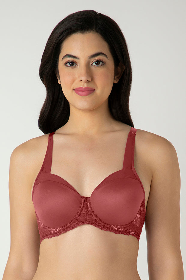 Glam Lace Balconette Bra  - amanté Bra