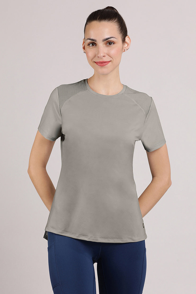 Energize Active Tee S / Ultimate Grey - amanté Sportswear