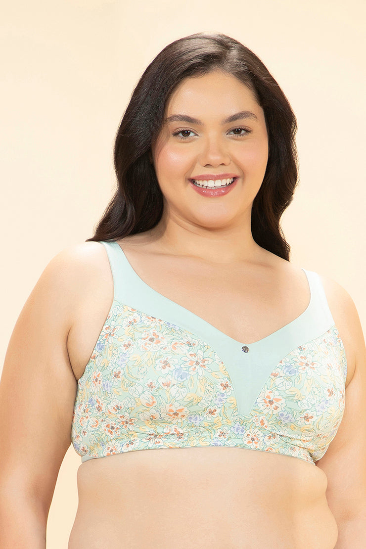 Regal Curve Minimizer Bra 34C / Vibrant Vision Print - amanté Bra