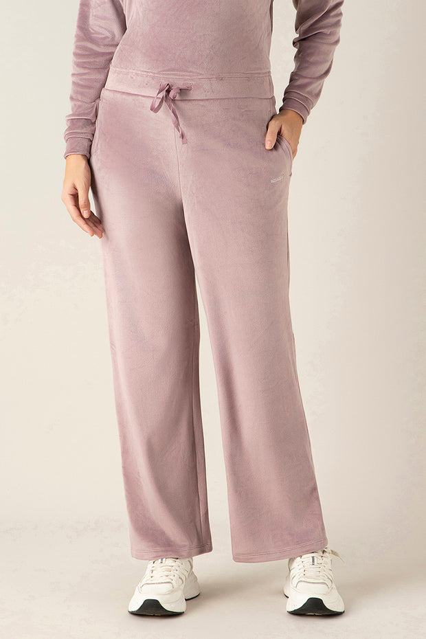 Velour Bliss Pants L / Grape Shake - amanté Sleepwear