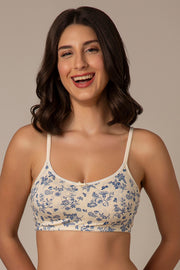 Daily Support Bra 32B / Floral Print - amanté Bra