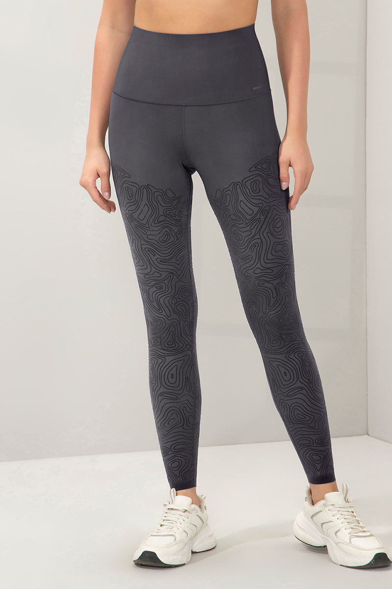 Energize Aerochic Leggings S / Magnet - amanté Sportswear - Image 1 of 4