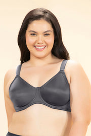 Delight Minimizer Bra 34C / Blackened Pearl - amanté Bra