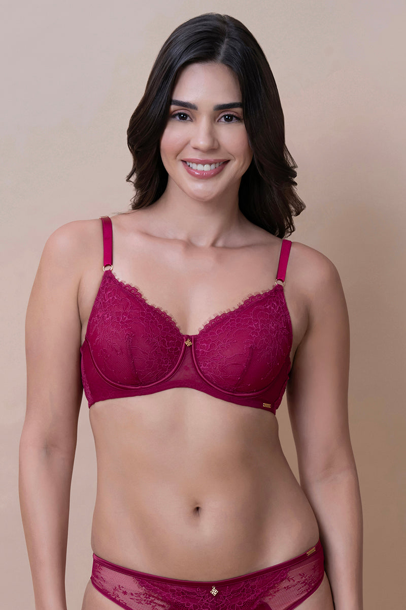 Amore Non-Padded Bra 32B / Anemone - amanté Bra - Image 1 of 4