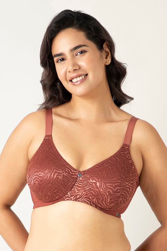 Mystic Elegance Minimizer Bra 34C / Apple Butter - amanté Bra