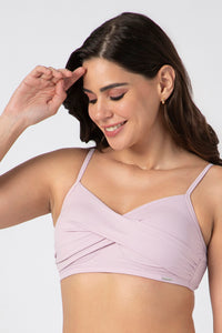 Twisted Front Bikini Top - amanté Swimwear thumbnail 2