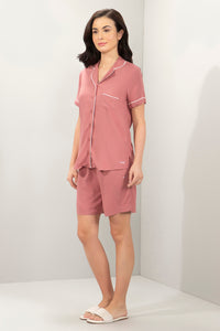 Sleep Set- PJ Top & Short - amanté Sleepwear thumbnail 2