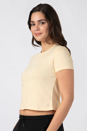 Essential Crop Tee - amanté Athleisure