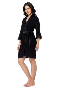 Satin Edge Sleep Robe  - amanté Sleepwear thumbnail 2