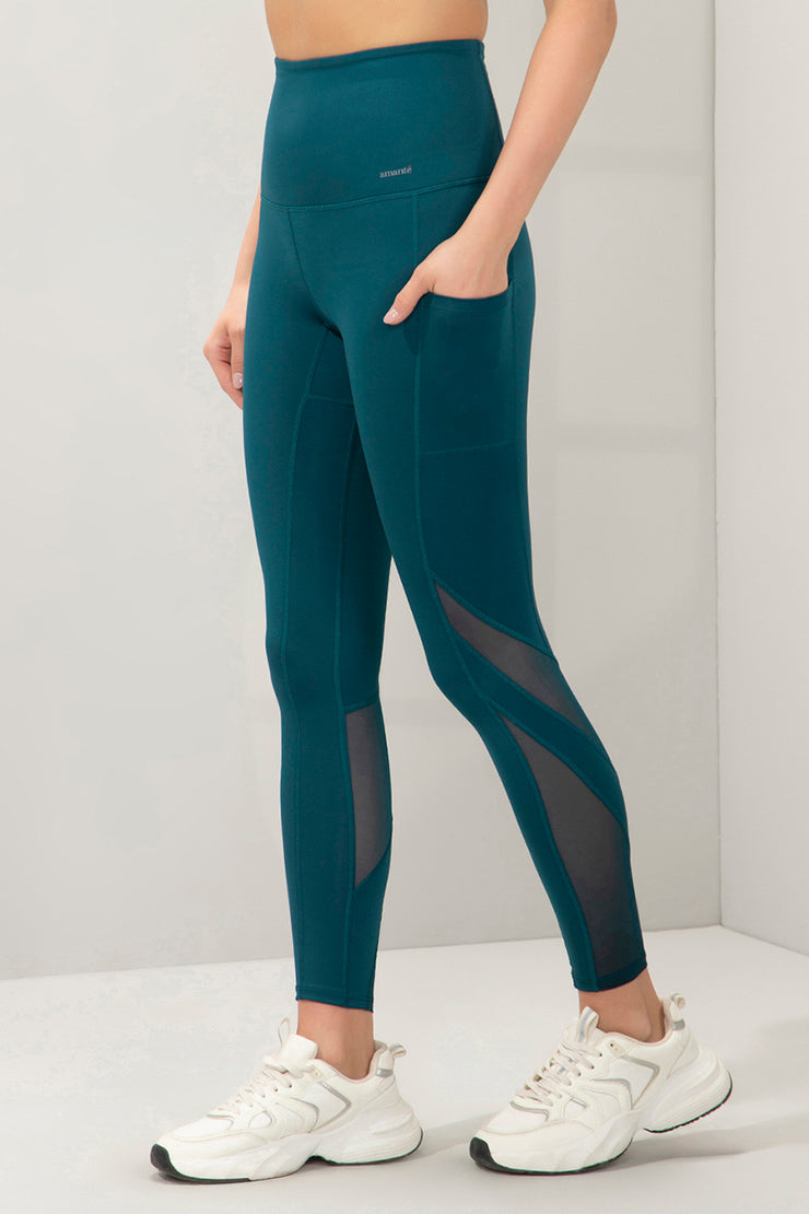 Energize Panelled Tights - amanté Sportswear