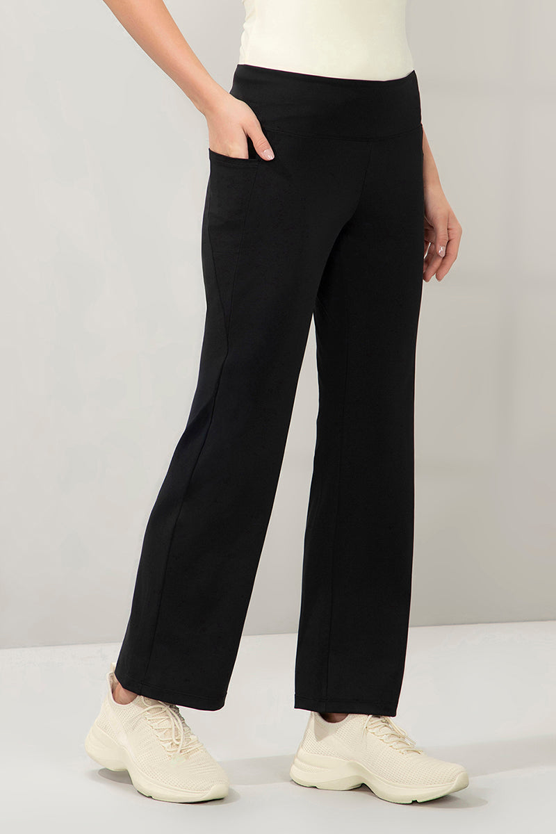 Flaunt Flared Travel Pants - amanté Athleisure - Image 2 of 3