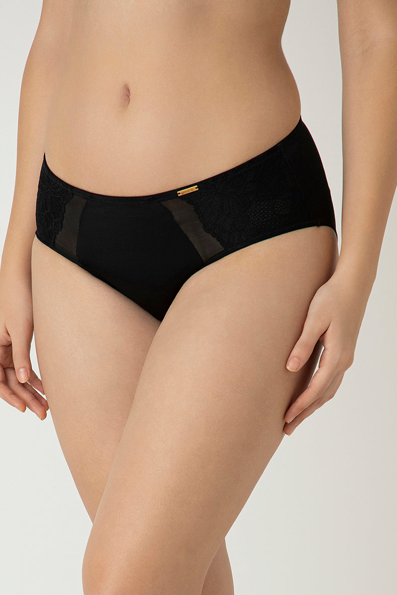 Glam Lace Hipster Panty  - amanté Panty - Image 2 of 3