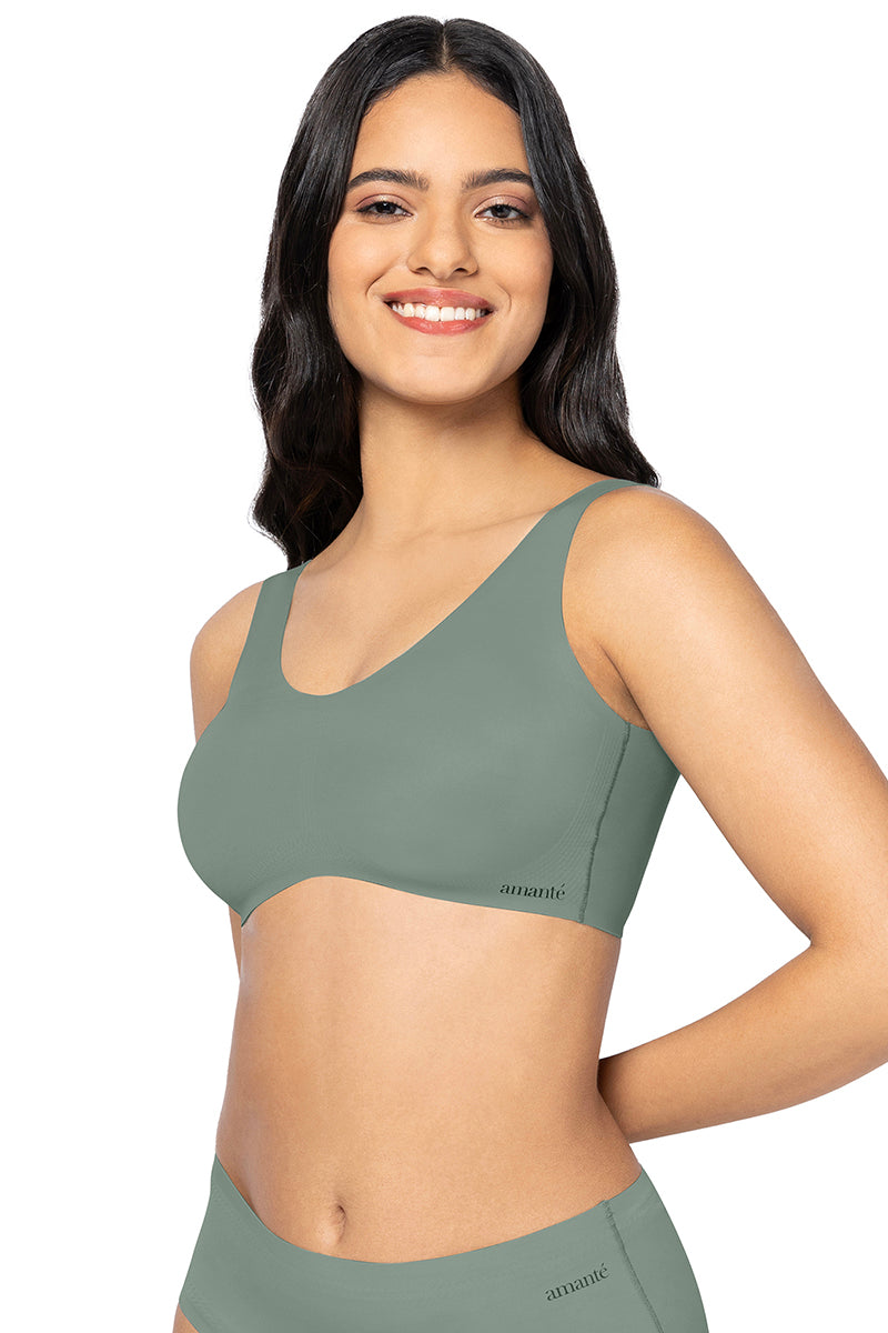 Invisi Effortless Bralette XS / Lily Pad - amanté Bra - Image 3 of 4