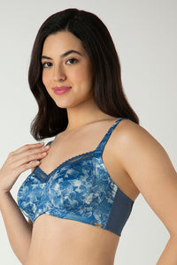 Demure Contour Bra 34C / Floral Fusion Print - amanté Bra thumbnail 2