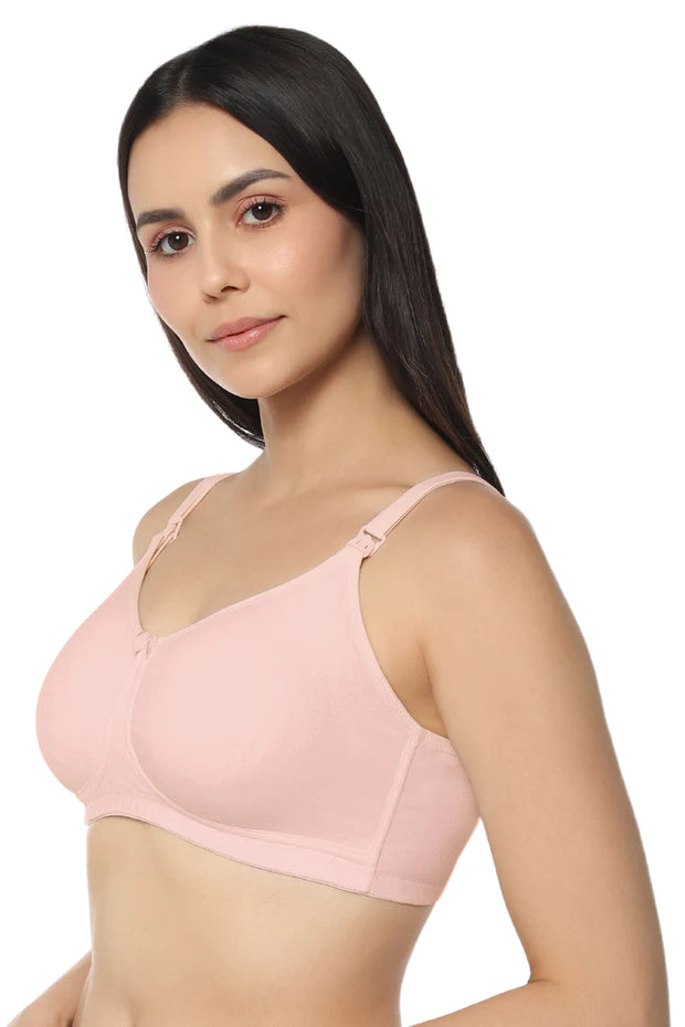Candyskin Fashion Women Cotton Spandex Non Padded Regular Bra Full Coverage  Non Wired Size 36D Women Full Coverage Non Padded Bra - Buy Candyskin  Fashion Women Cotton Spandex Non Padded Regular Bra