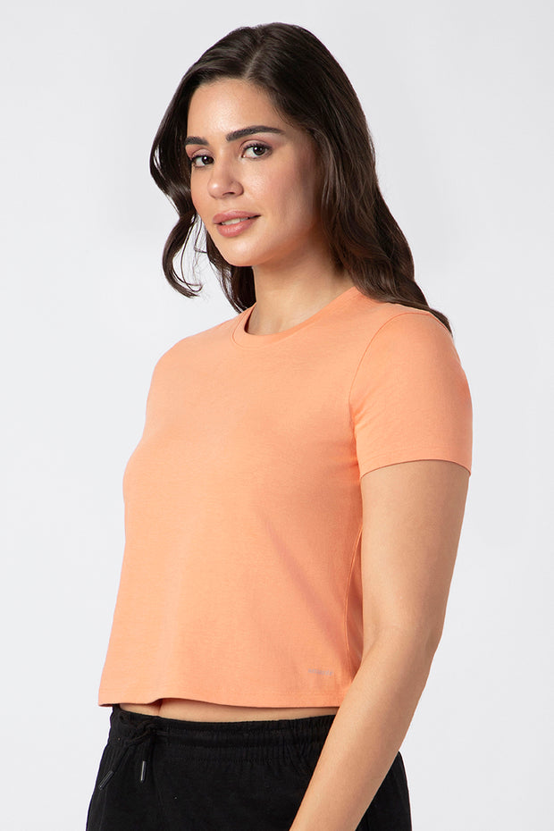 Essential Crop Tee - amanté Athleisure