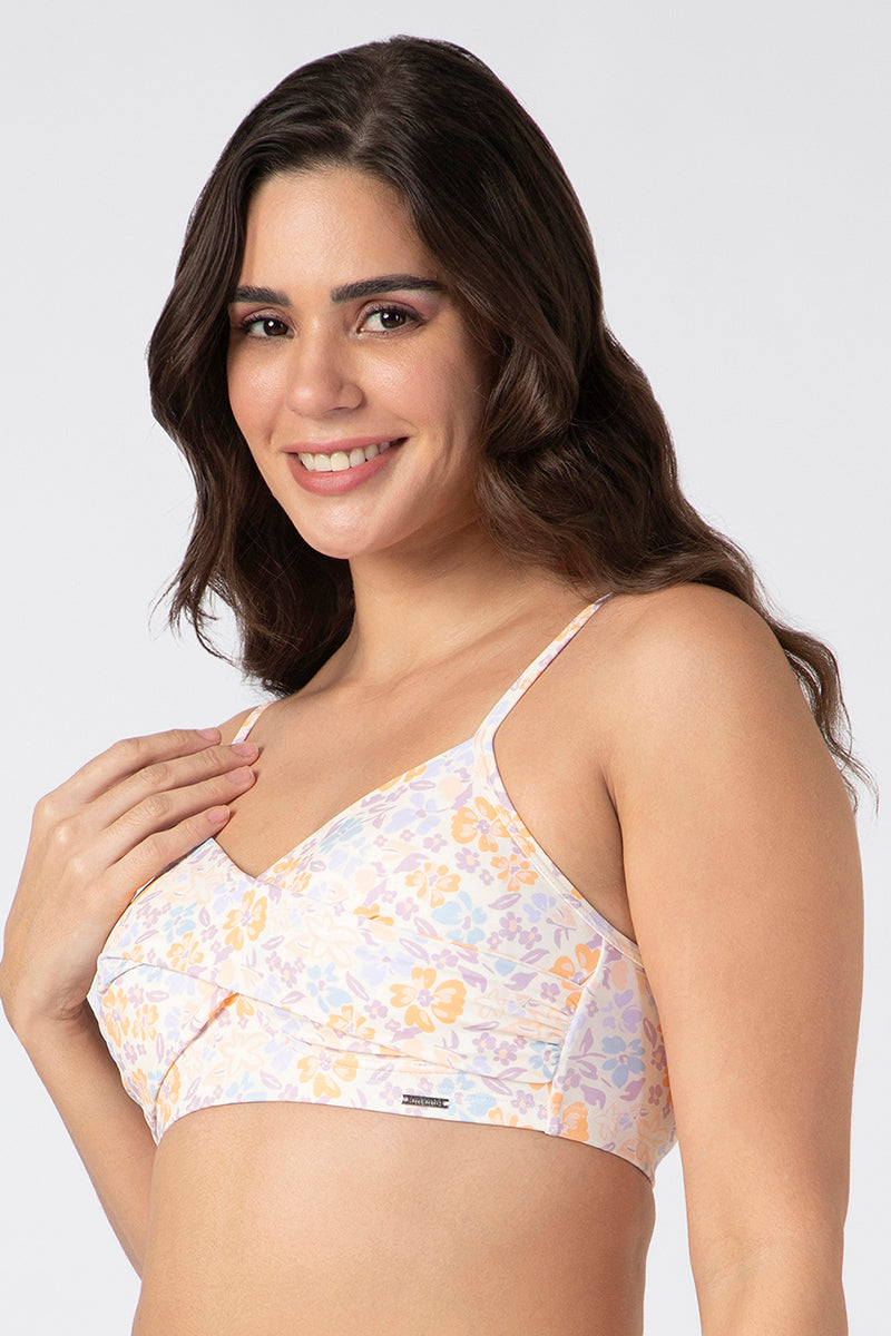 Twisted Front Bikini Top - amanté Swimwear - Image 2 of 3