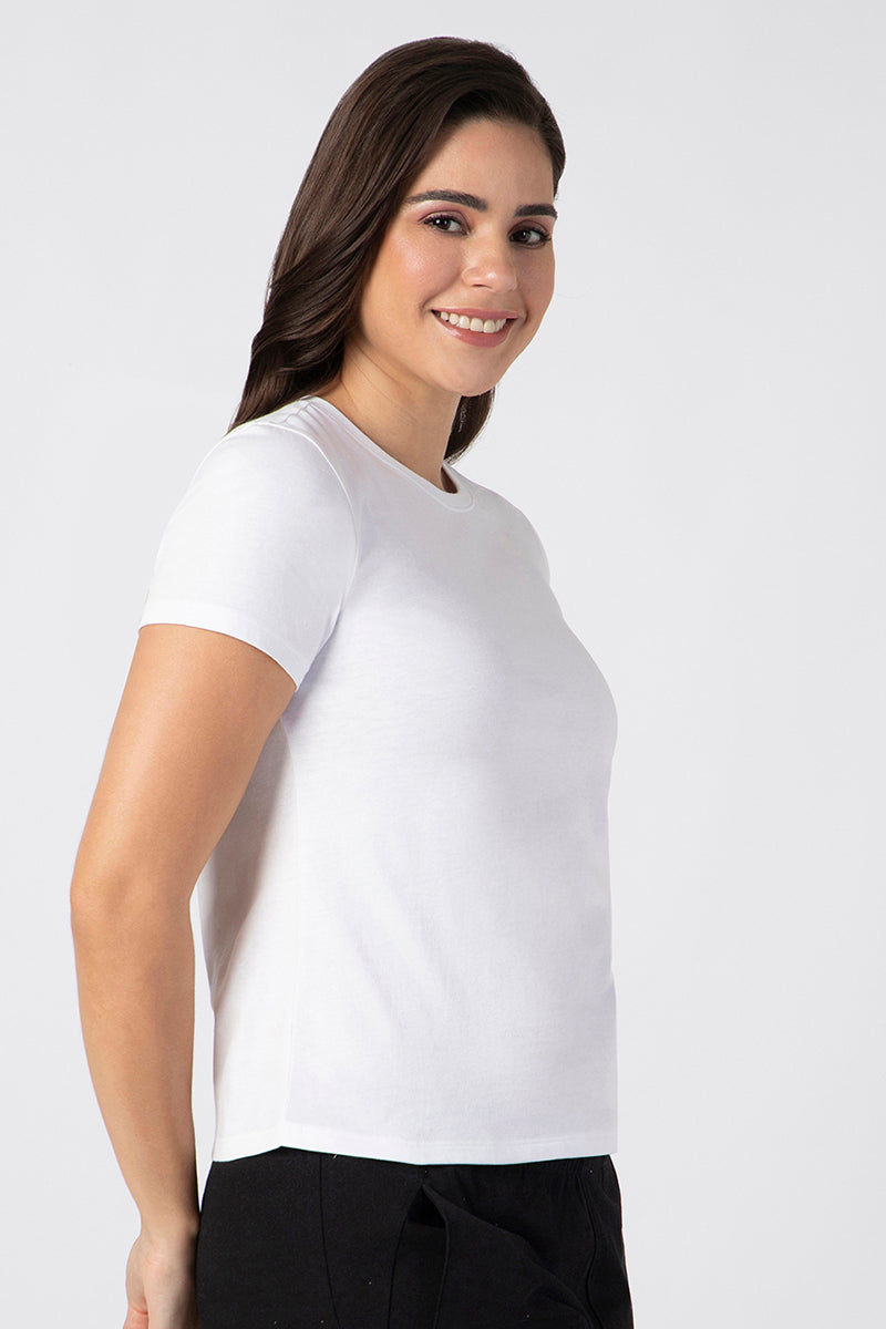 Essential Crew Neck Tee - amanté Athleisure - Image 2 of 3