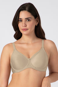Chic Contour Minimizer Bra 40C / Sandalwood - amanté Bra thumbnail 2